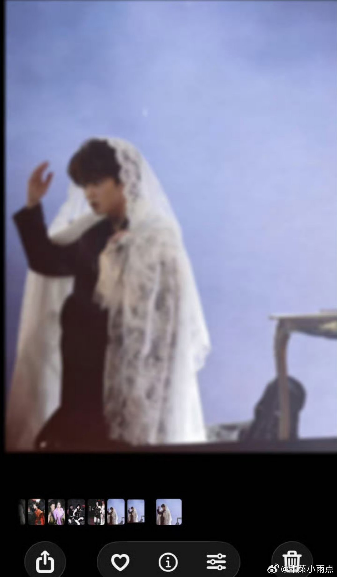 卧槽！你别搞啊！这是啥？橹穆 来自天堂的魔鬼舞台  真有人拍到头纱了？？？这是我