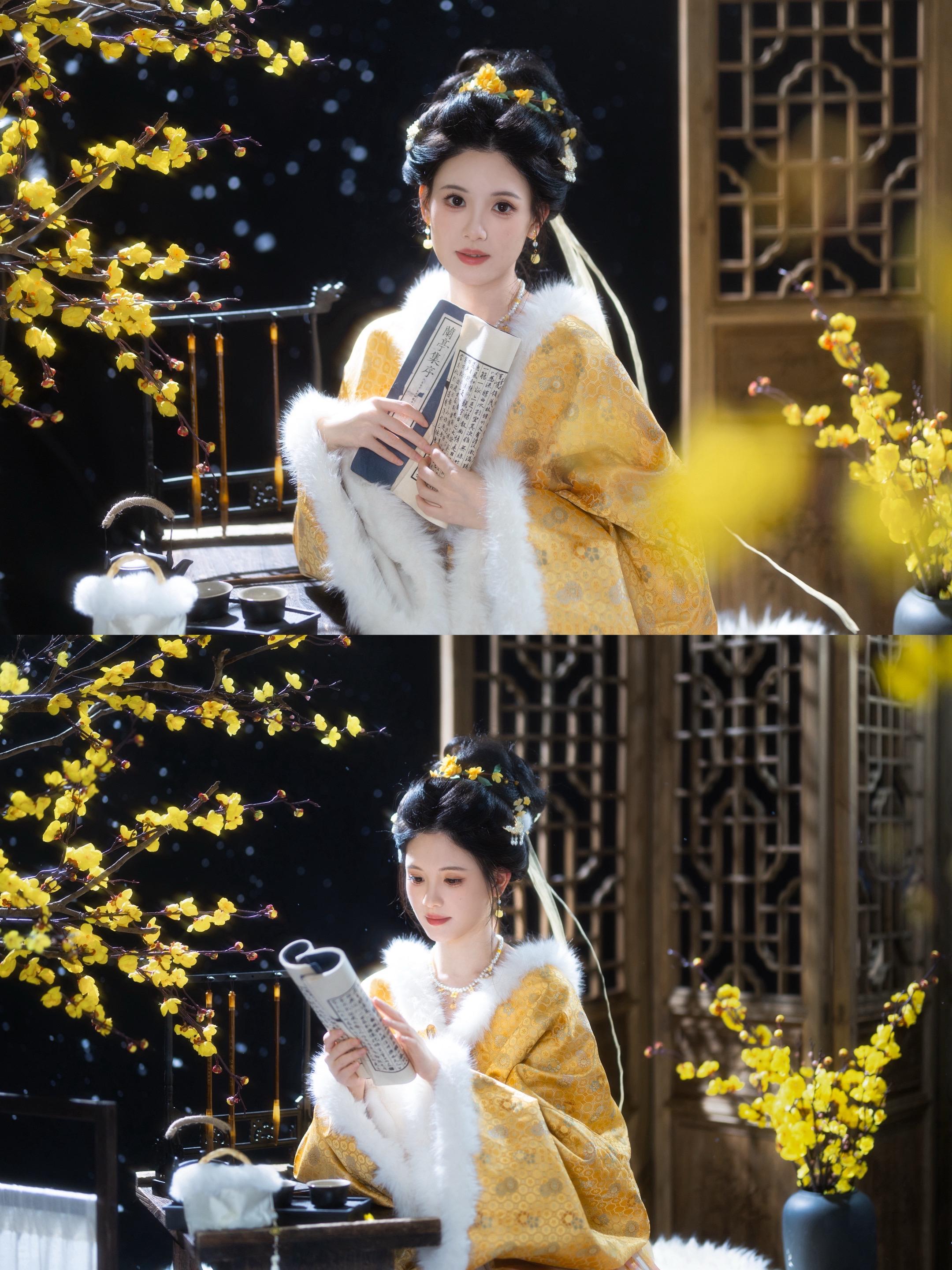 这一眼我便沦陷。梅花香自苦寒来