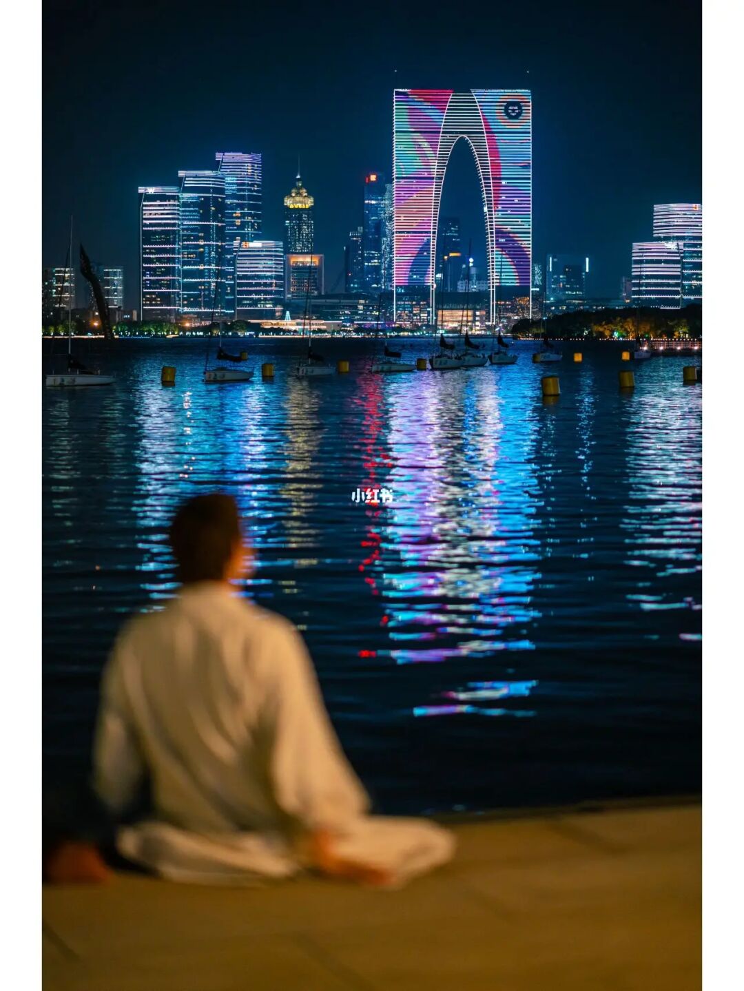 苏州版爱乐之城 金鸡湖畔浪漫夜景