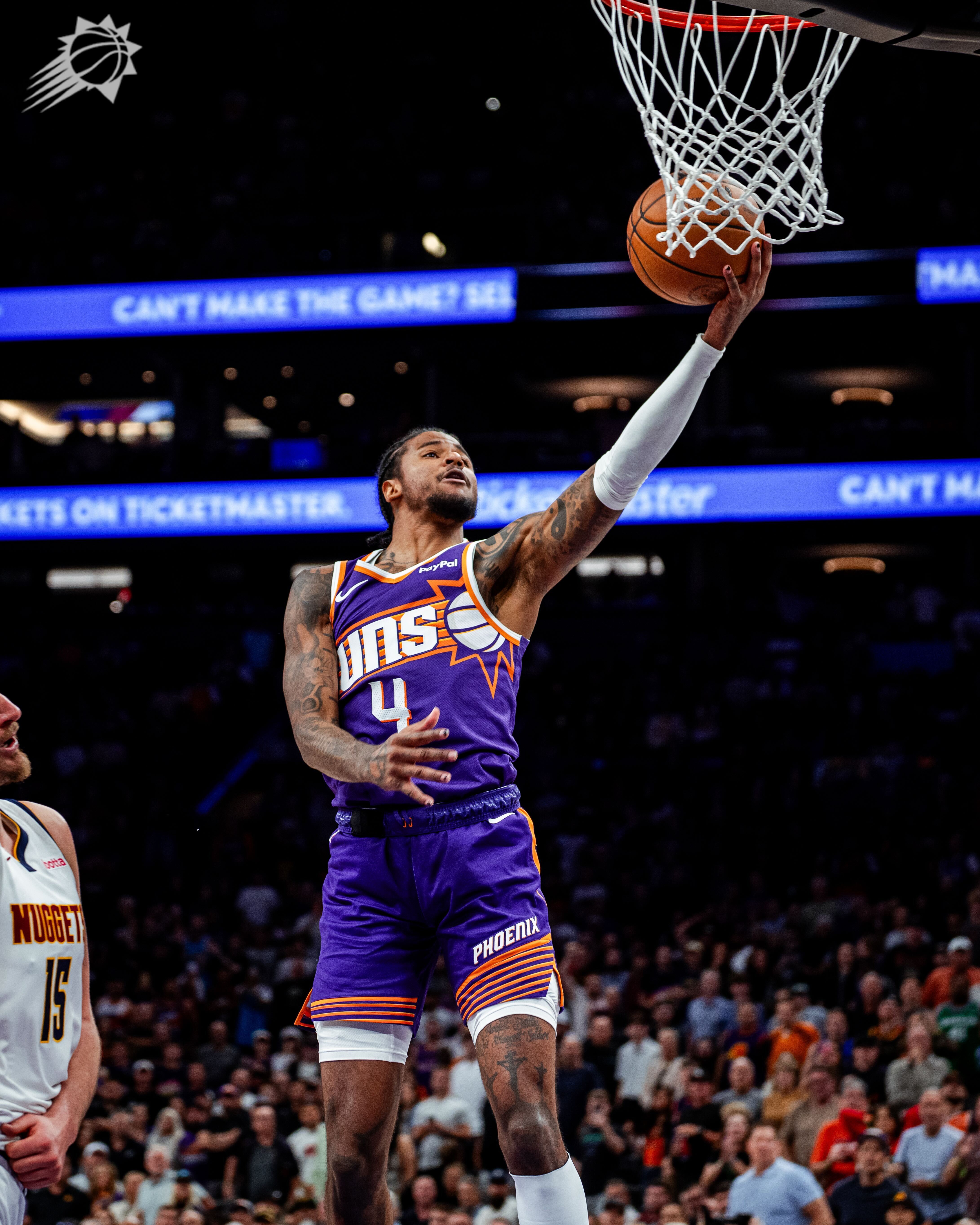 格林关键上篮，扳平比分‼️菲尼克斯太阳 ｜旭日东升 ｜掘金vs太阳