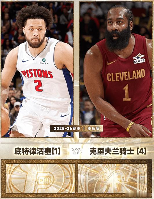 骑士抢七大胜猛龙晋级次轮，将与活塞争夺东决席位 今日的NBA季后赛，骑士主场11
