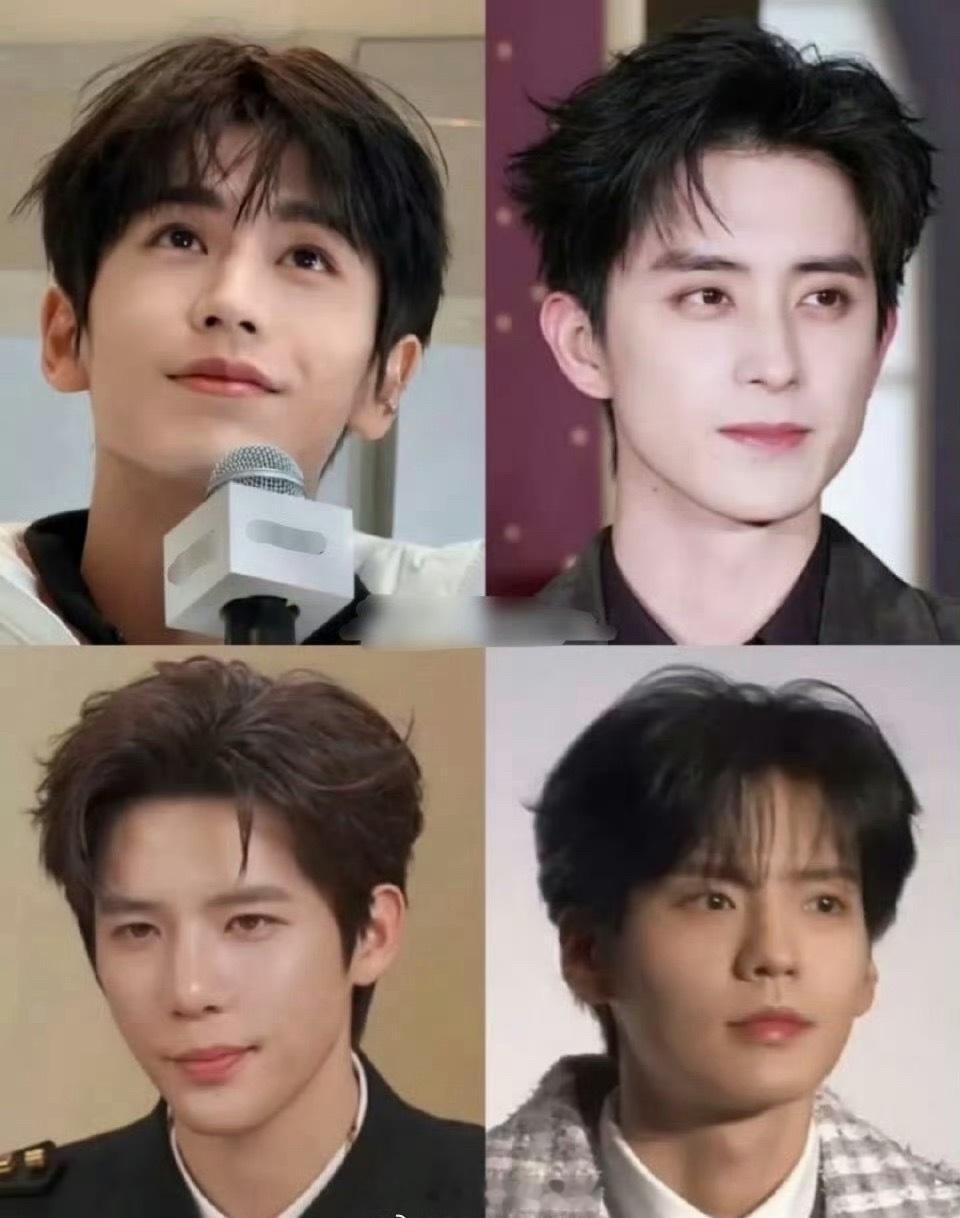 今日95生线下活动怼脸生图：张凌赫、敖瑞鹏、王安宇、毕雯珺 