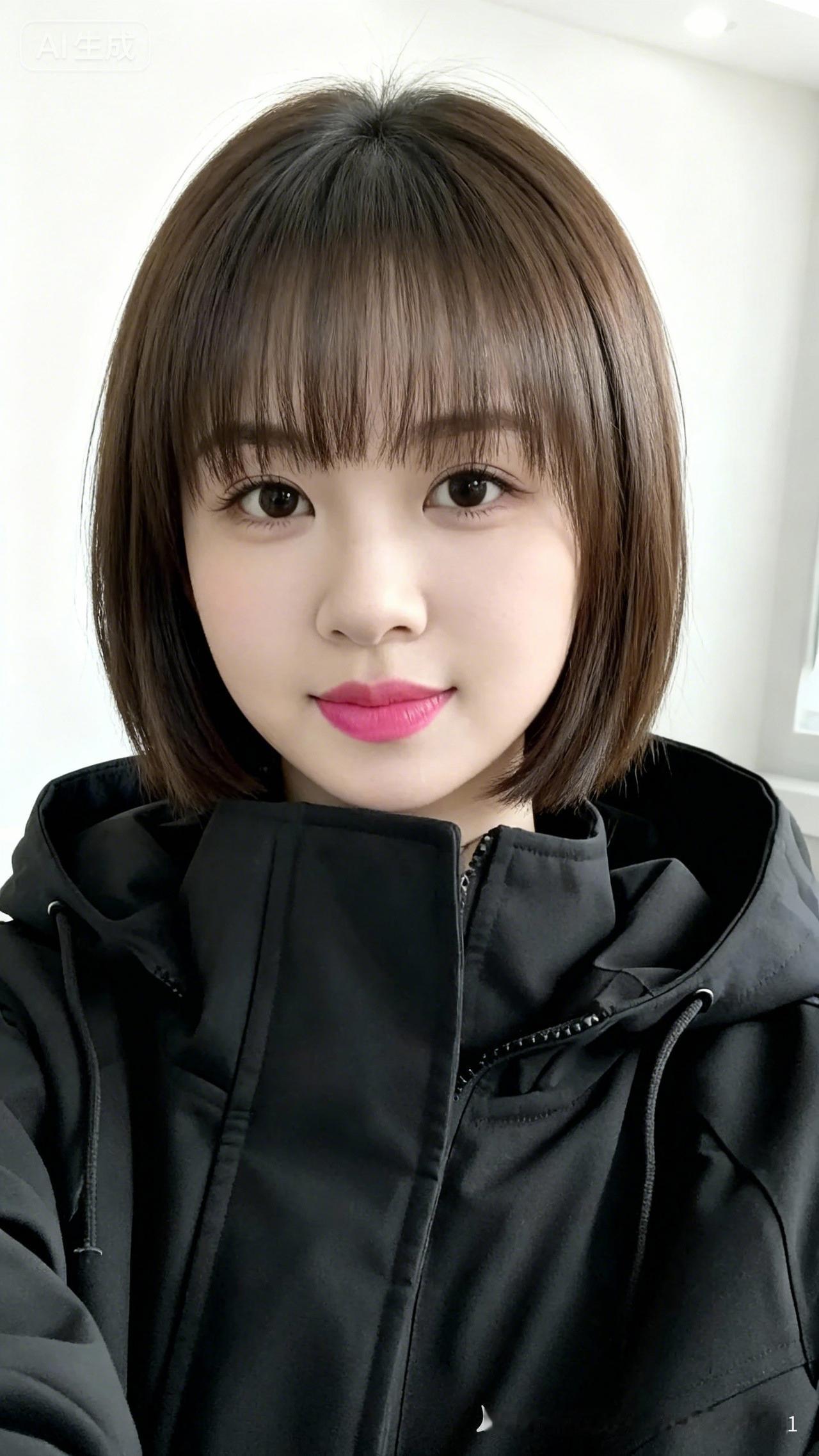 元气满满的一天从清爽的刘海开始！😊