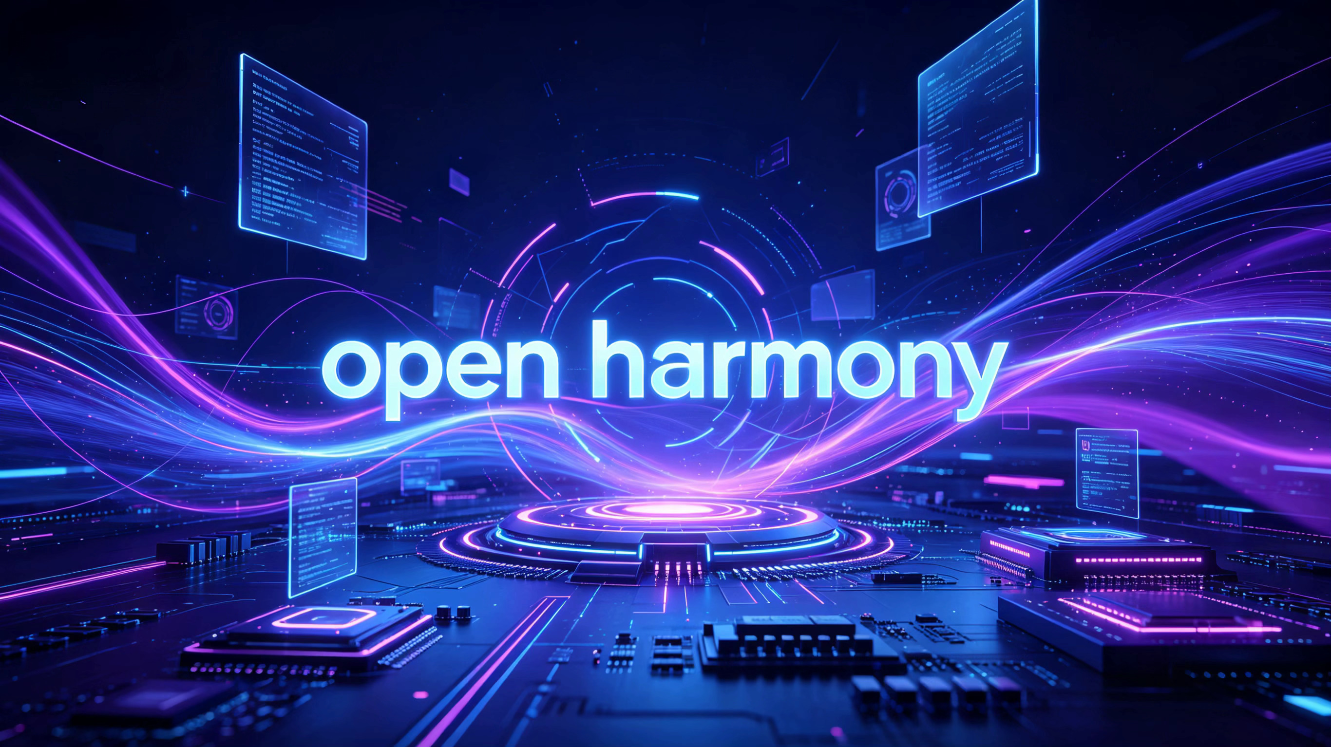 大家都知道Open Harmony开源项目提供基础内核与分布式能力，而华为Har