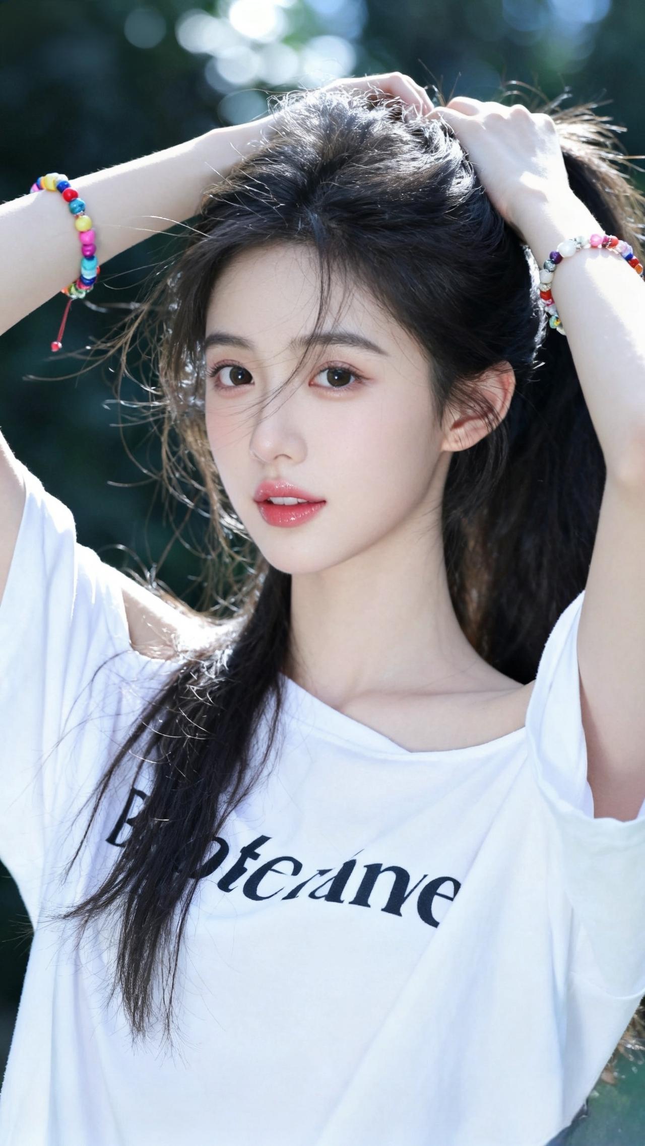 清新脱俗的女孩子是什么样子的呀清纯少女分享美女穿搭服饰