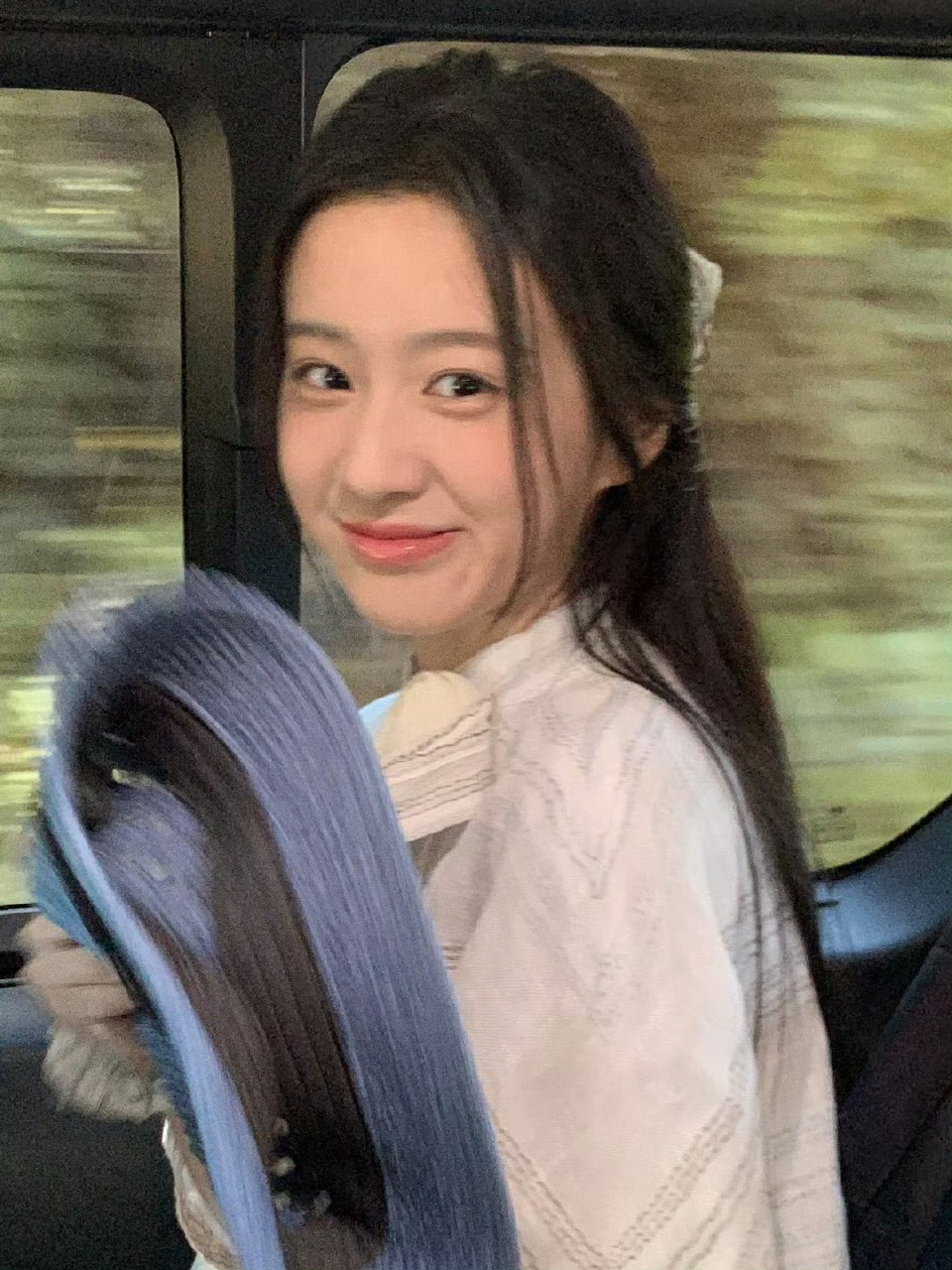 包上恩绣球花少女好清纯怎么可以有人长得这么漂亮呢 ​​​