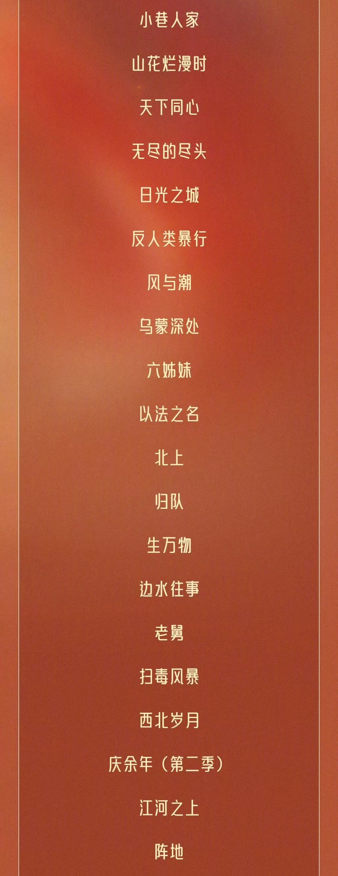 飞天奖入围48部作品飞天奖提名名单公布！共有48部作品入围！9月30日，第35届