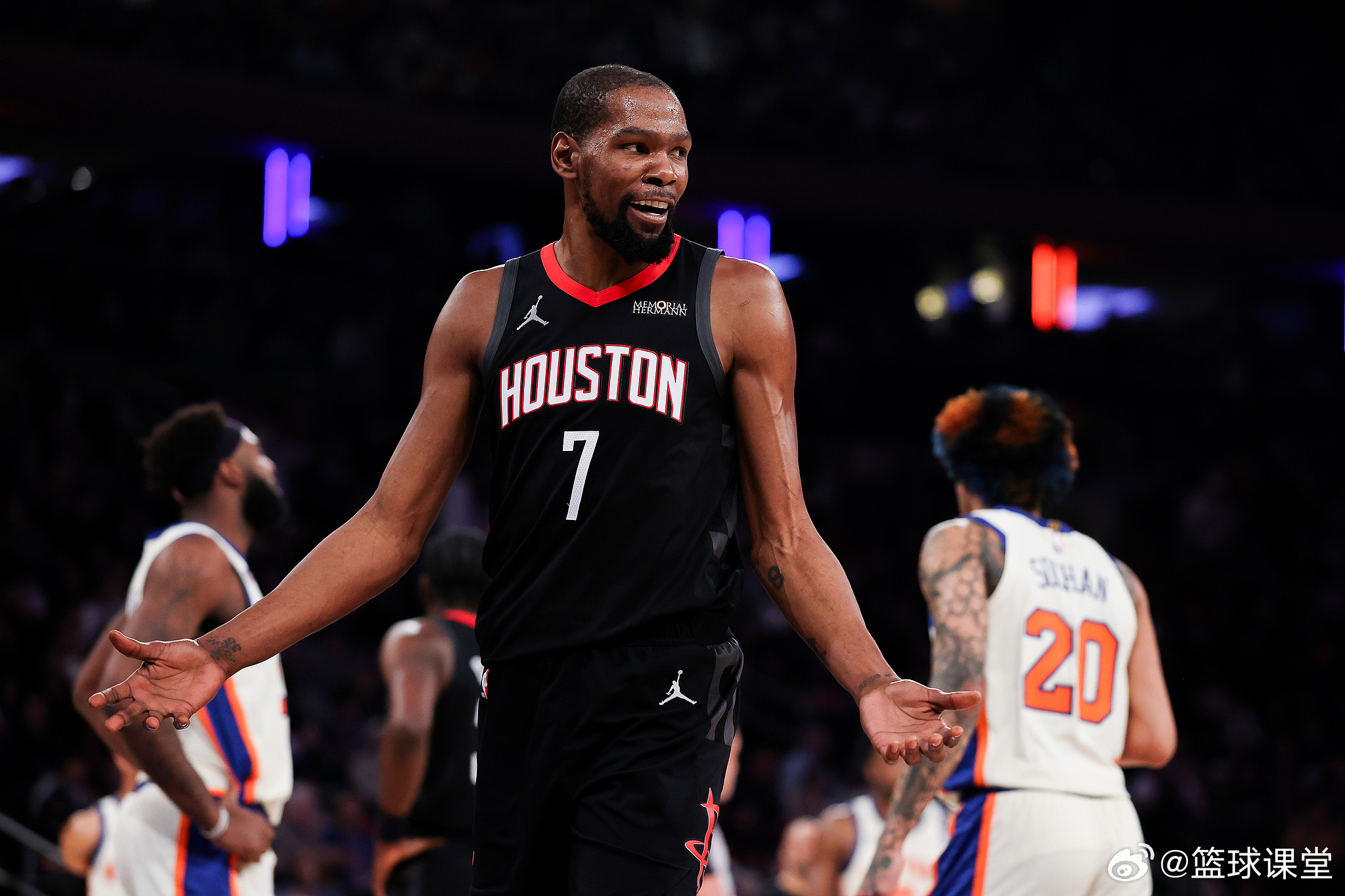 NBA全明星赛后关键球投篮命中率榜：1. 杜兰特 — 62.5% 2. 穆雷 —