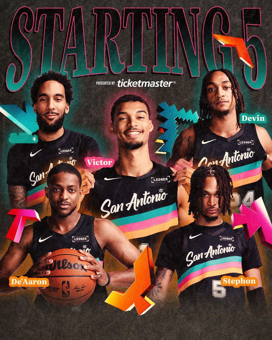 马刺变阵！瓦塞尔顶替巴恩斯首发！马刺vs黄蜂