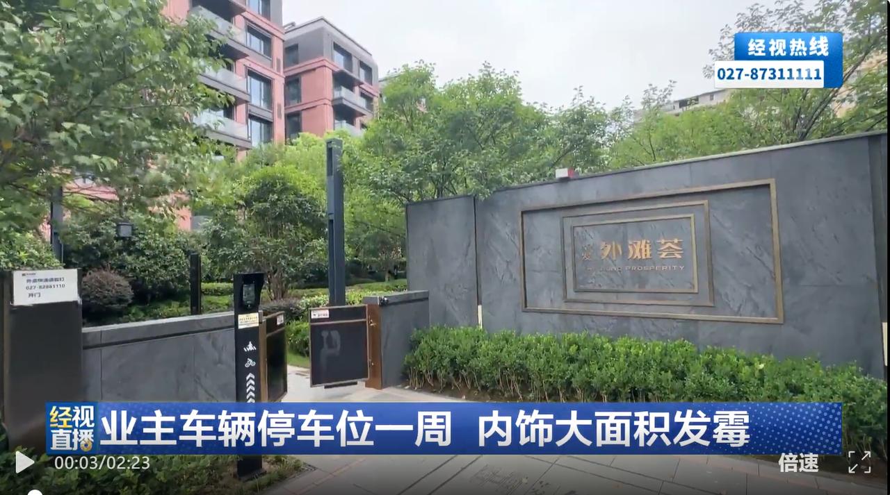 武汉市民熊婆婆向媒体反映，她在江岸区华发外滩荟小区花费约 40 万元购入一处地下
