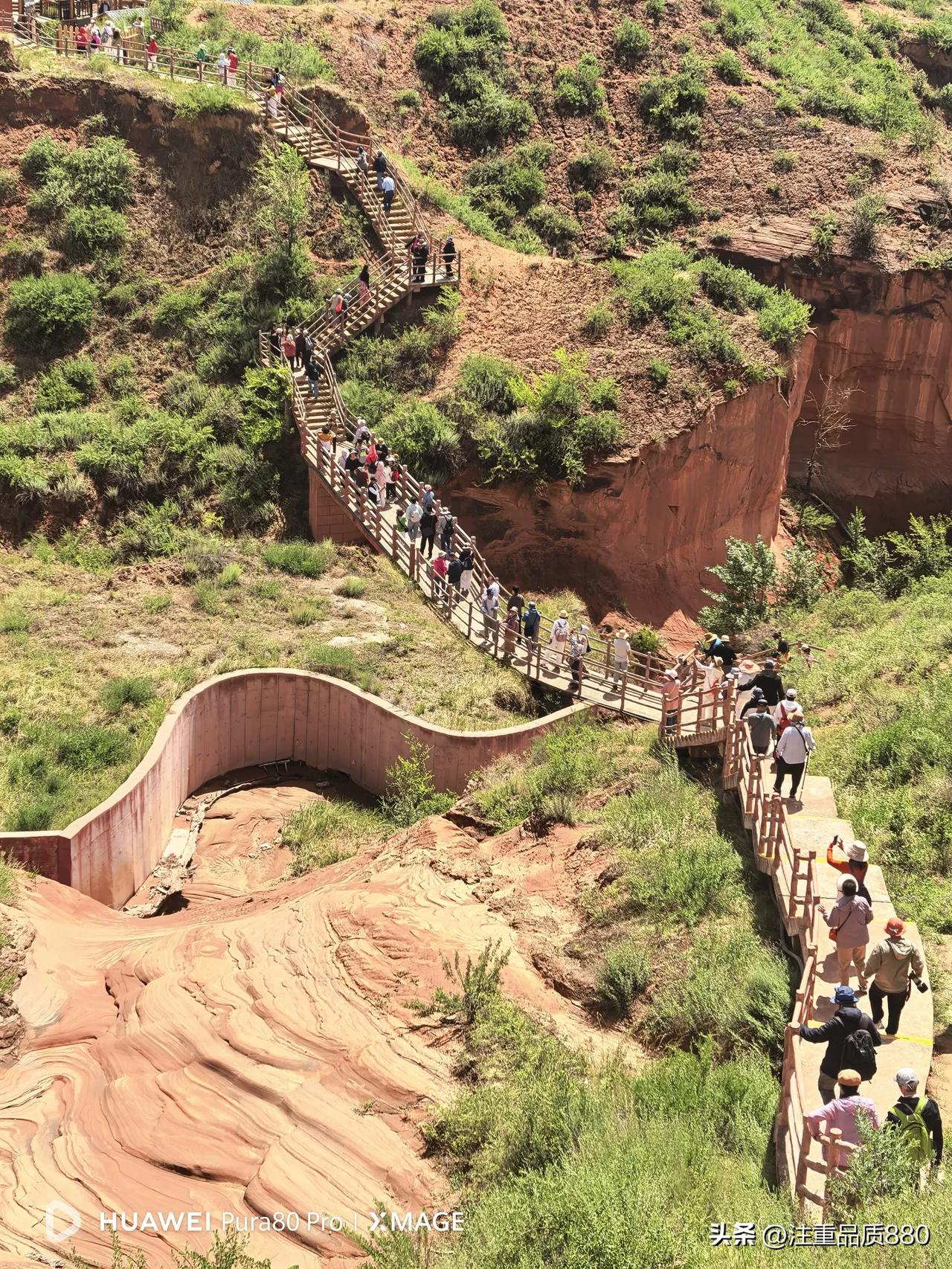 分享一下你随手拍下的照片靖边波浪谷景区随手拍