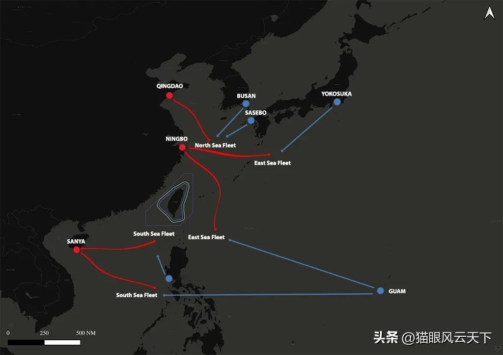 解放军台海演习结束！中国海警力量首次大规模参演，台海巡署回应：只要大陆海警船进入