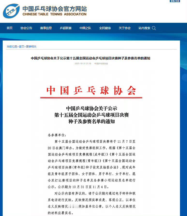 陈梦 | 第十五届全运会 巴黎奥运会女子单打冠军根据2024年12月24日世界排