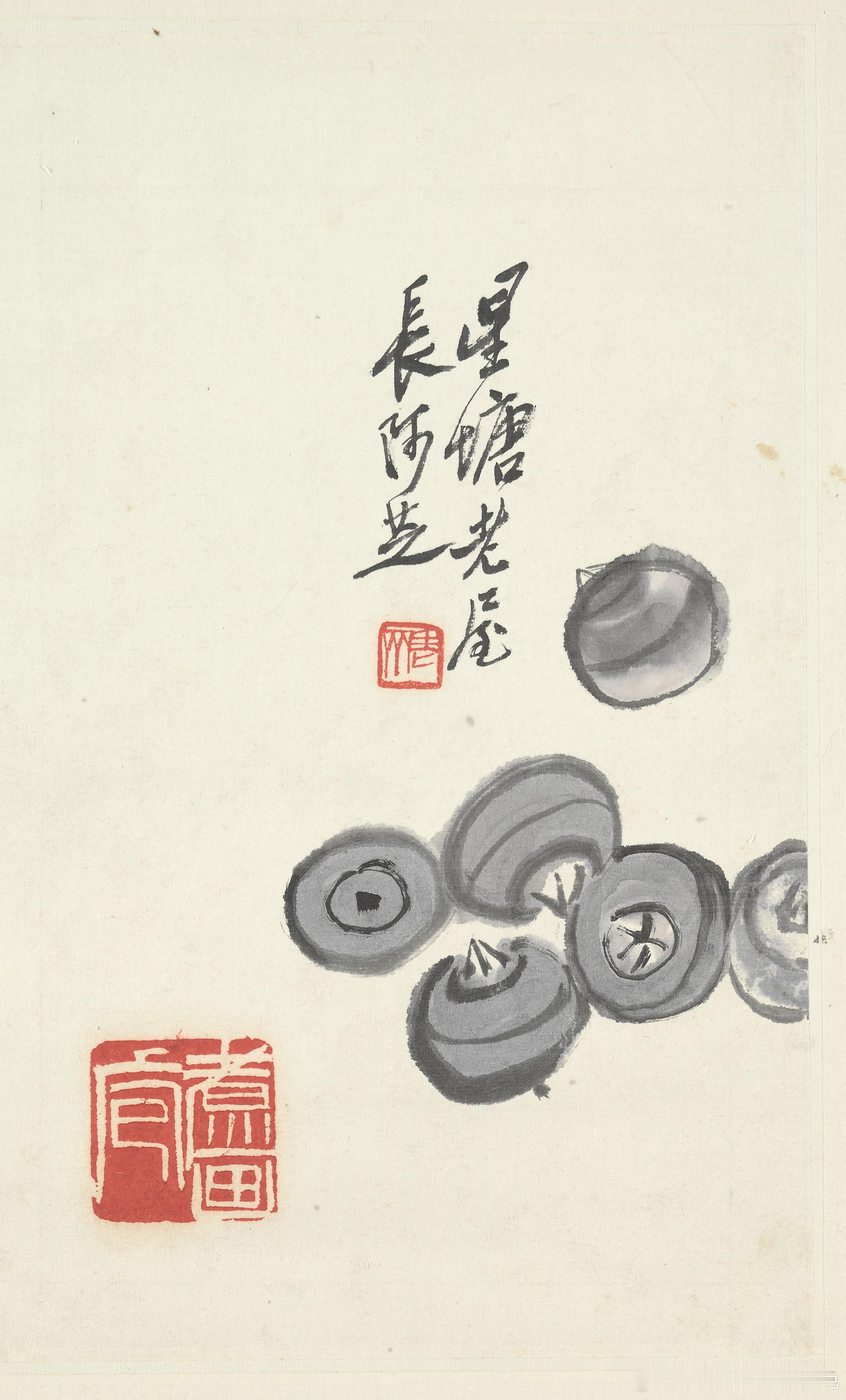 荸荠，齐白石老北京