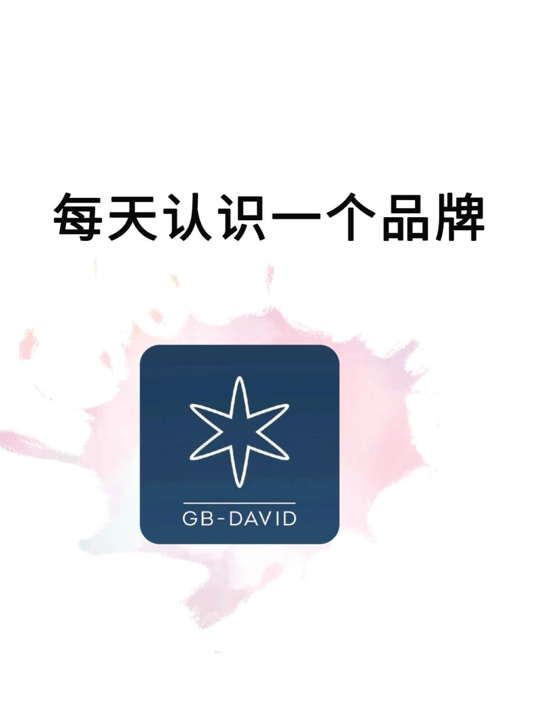 每天认识一个品牌|GB-DAVID