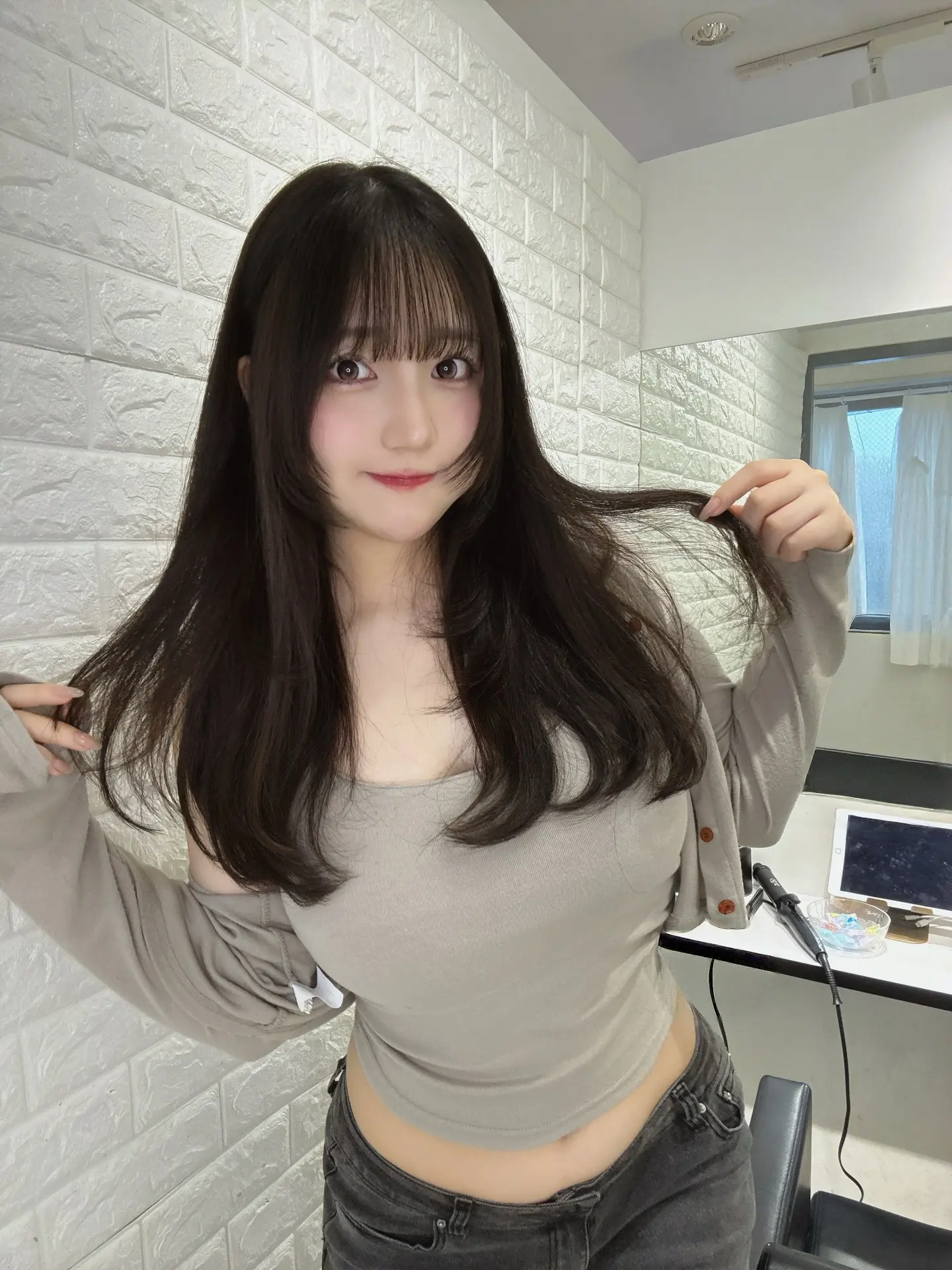 换了新造型啦✂️♡ 层次剪发好可爱～～～