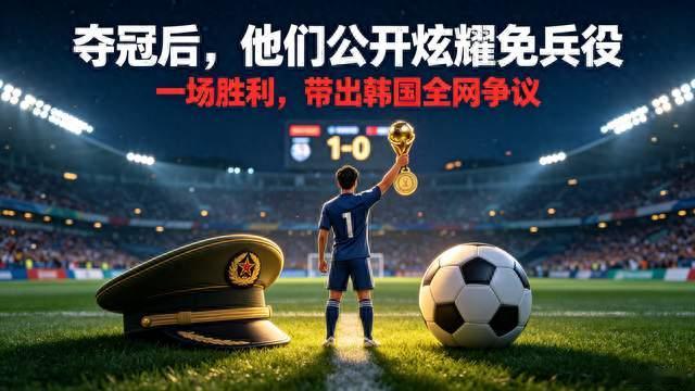 夺冠就炫耀免兵役！韩国这特权要没了