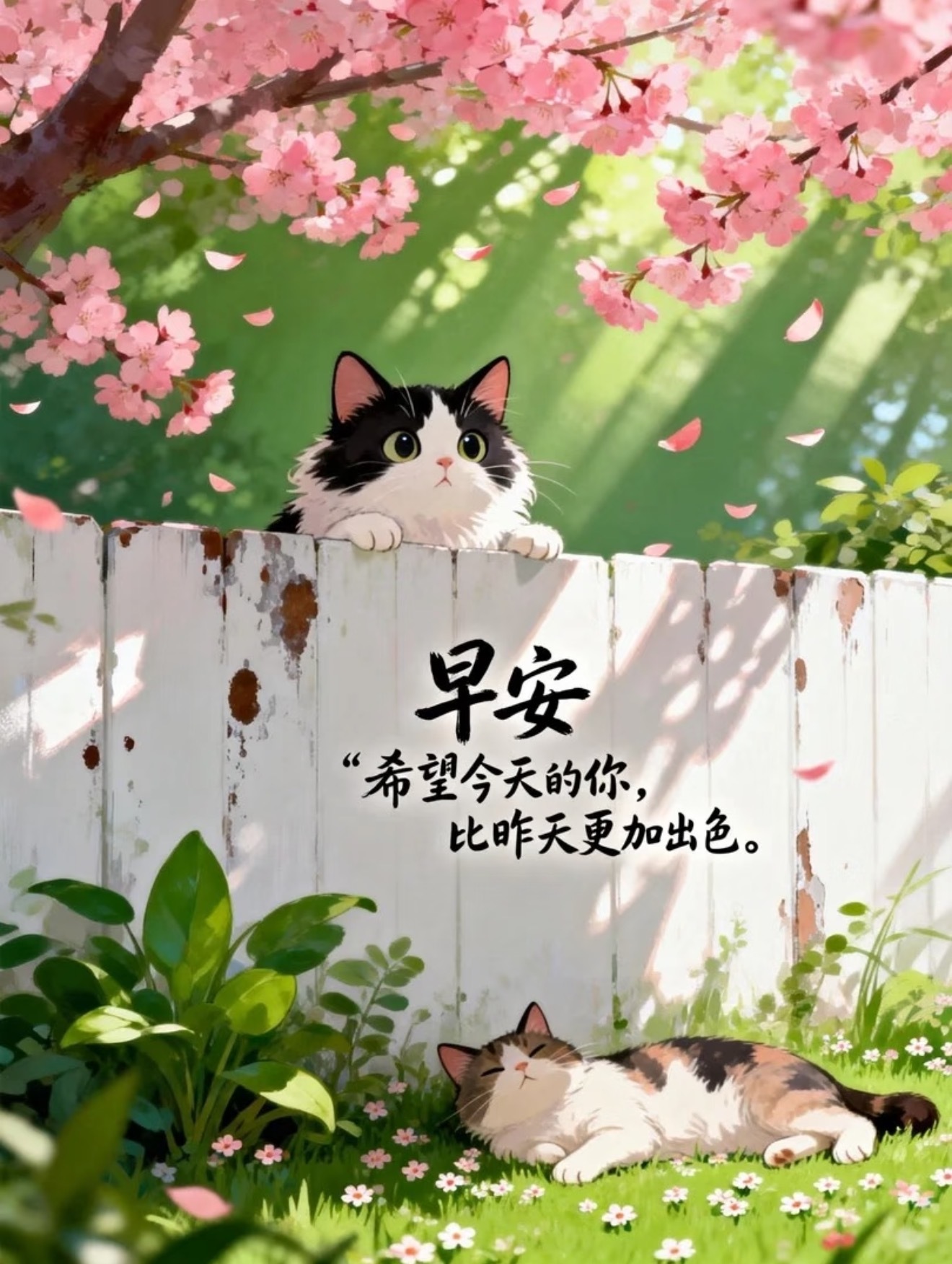 晨起有微光眼里有方向万事皆可期早安