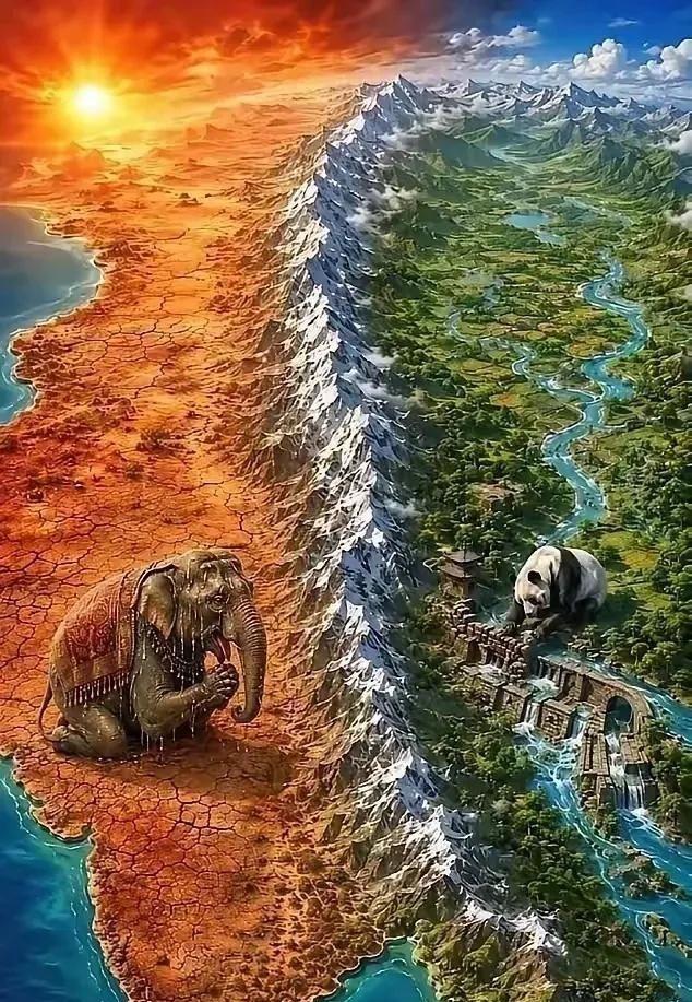 印度政府不修水库，不建电站，不种树，还曾砍干净了树，不热没天理.

有些热，是太