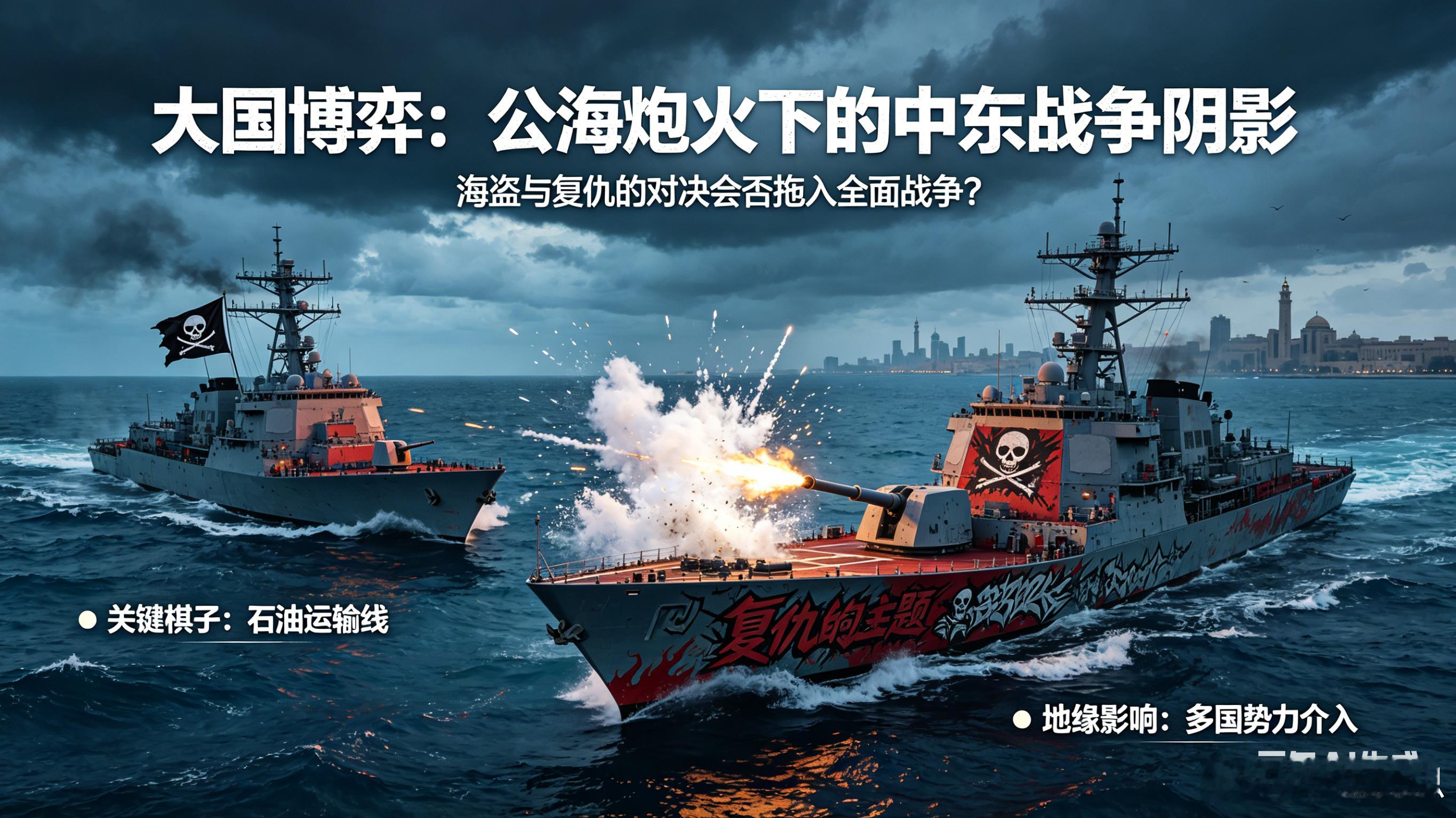 阿曼湾的平静，被几声炮响彻底撕裂。4月19日，美军“斯普鲁恩斯”号驱逐舰，像一头