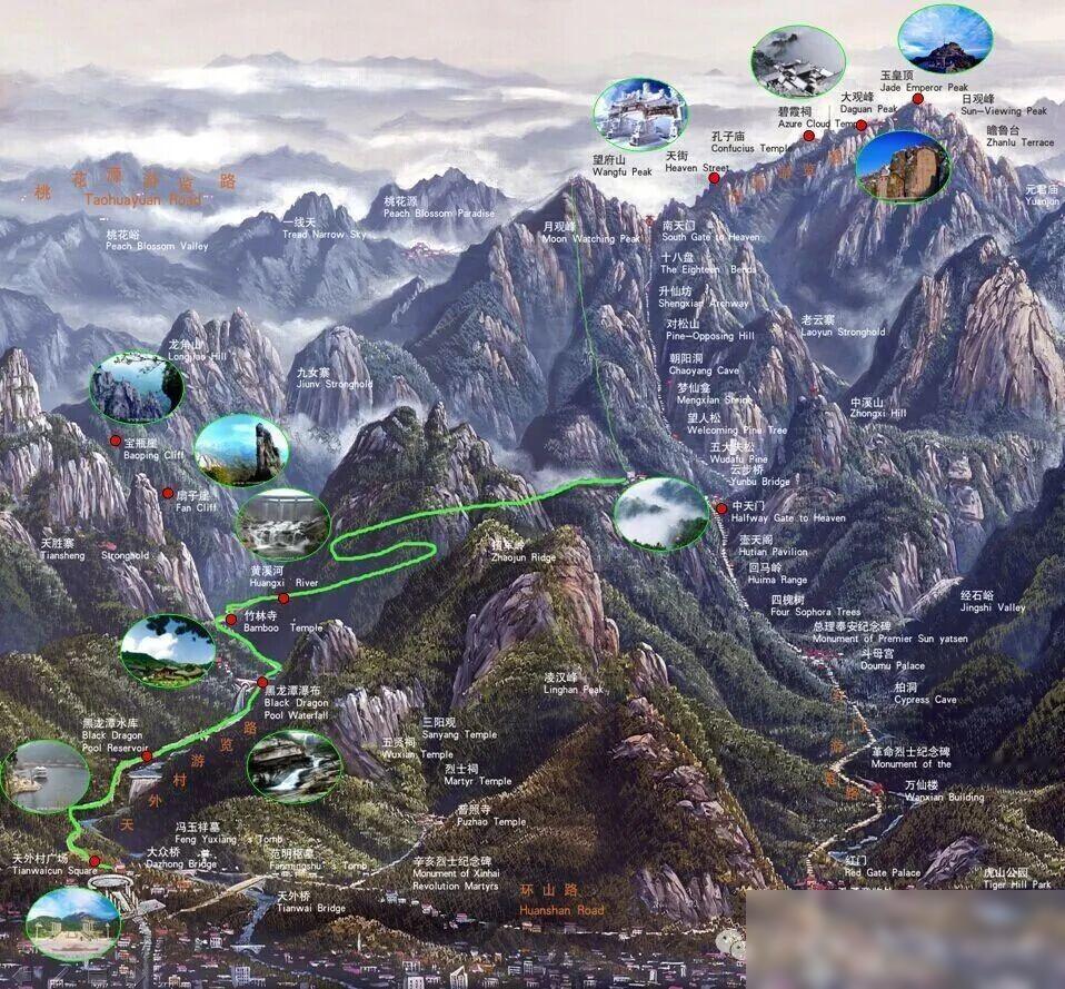 像高戒备场所才会见到的锋利刀片刺绳，被拉到泰山景区周边，一拉就是135公里，总投