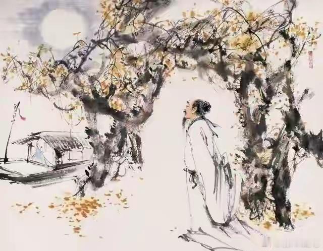 白居易《大林寺桃花》：人间四月芳菲尽，山寺桃花始盛开。长恨春归无觅处，不知转入此