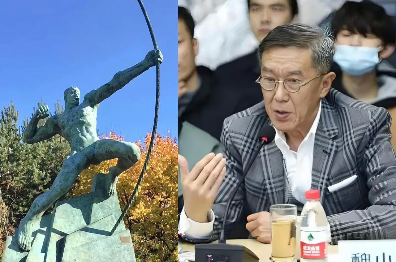 梳理发现，

魏小明可不仅有“后羿射日”这尊雕像这么简单，

他所设计创造的西楚