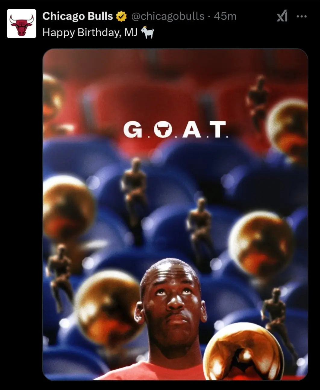 Happy birthday MJ 🐐