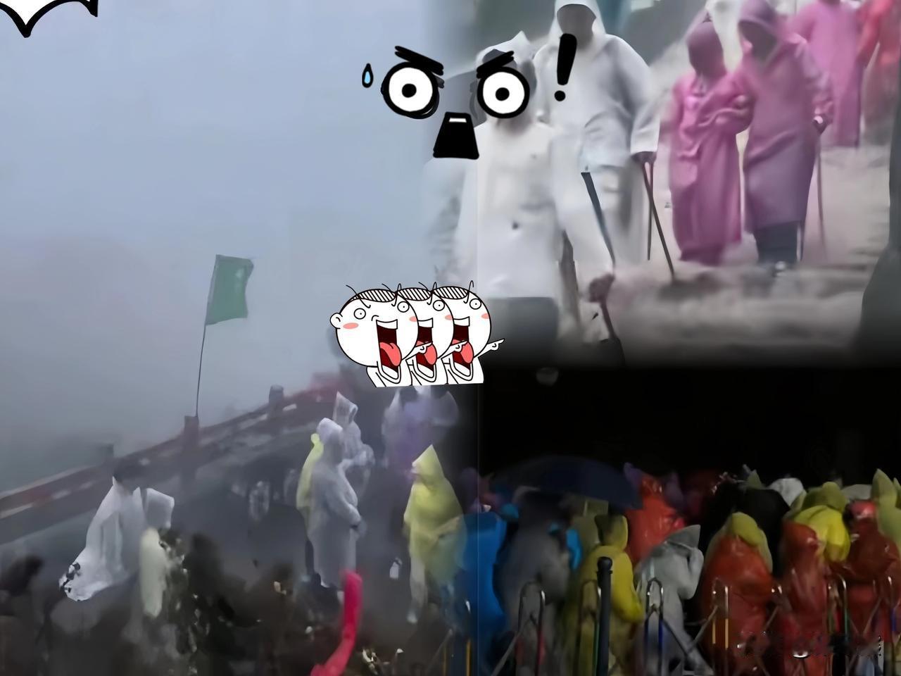 我跟你们说！
大哥卖雨衣一夜狂赚五万，真不多！
不是因为要背着几十斤货爬山，也不