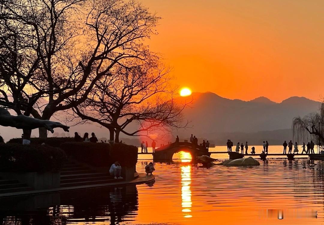 分享一张落日照片夕阳