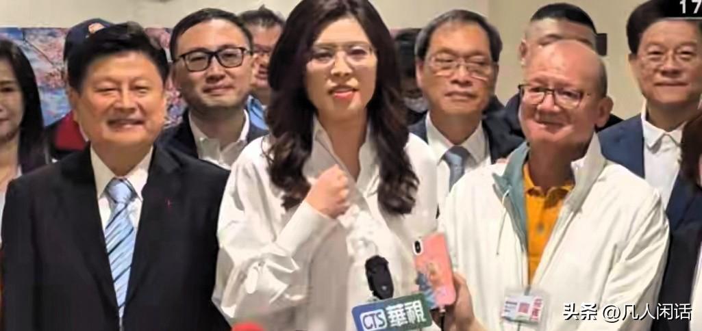 郑丽文结束大陆访问返台，一场接机、一番讲话，看出台湾政坛各方的真实面目，也点破了