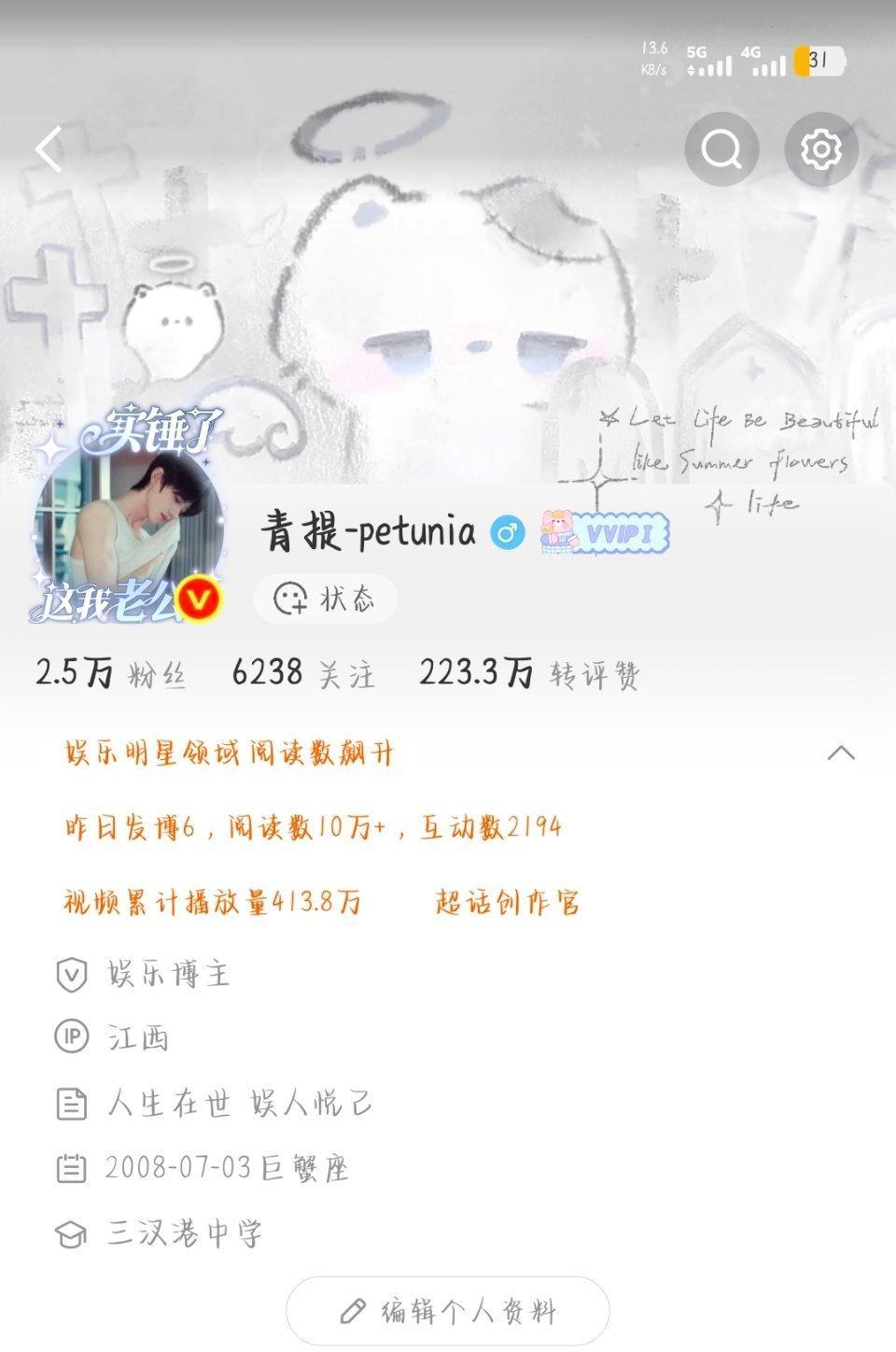 【互动帖】好久没互动过了，来动动，都回访 ​​​