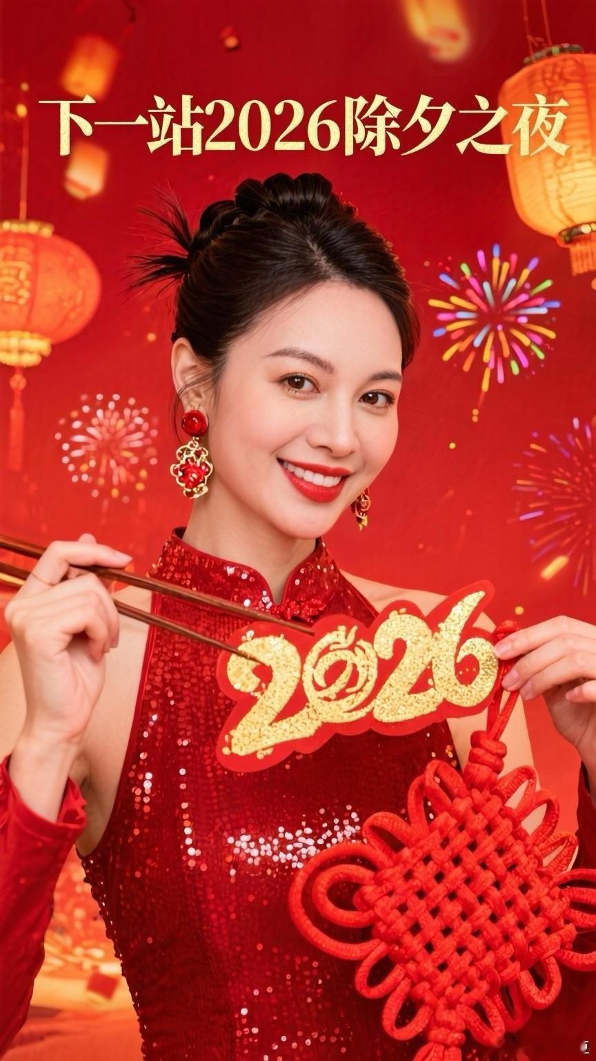 祝大家除夕夜阖家欢乐，吃好喝好！ 