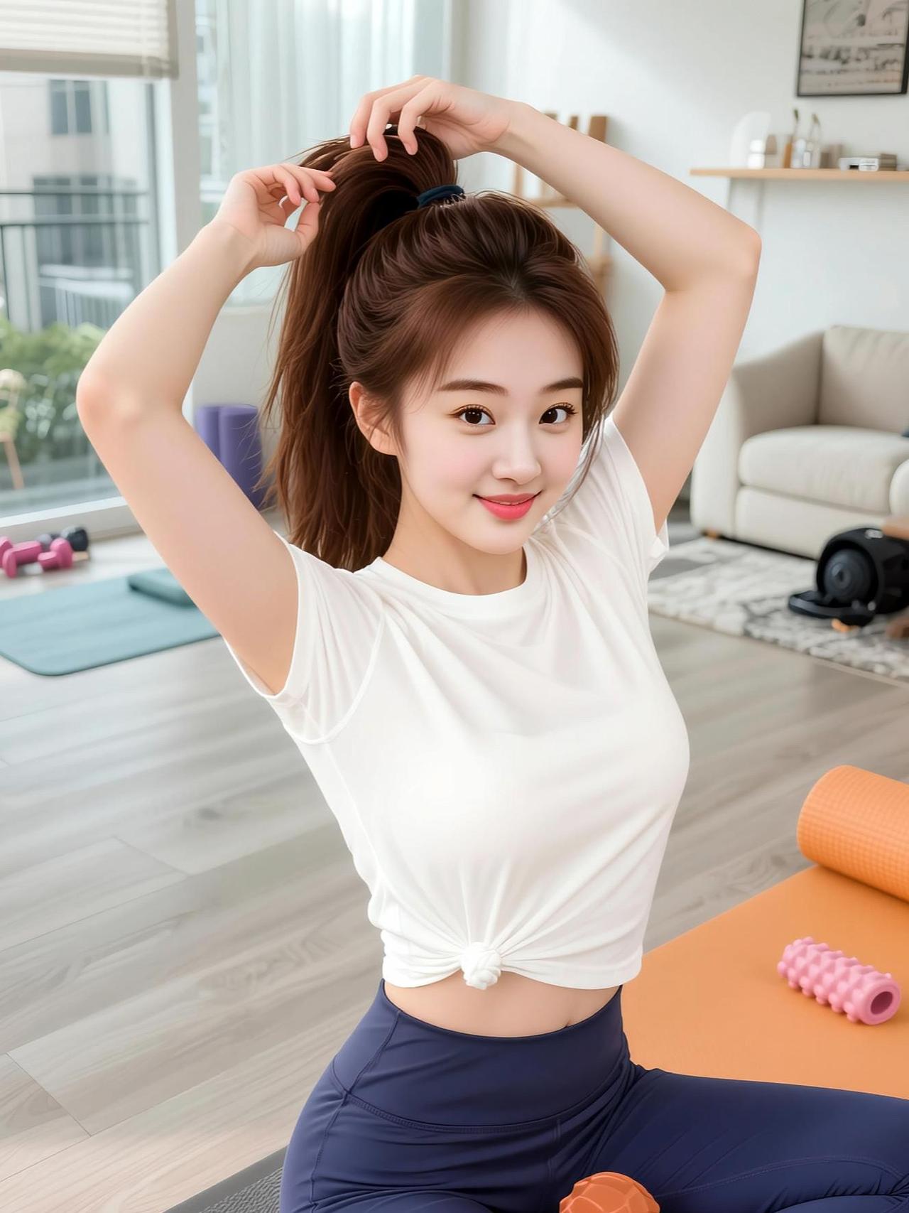 有的人说看不上我…AI瑜伽随拍 抖音ai创作 这就是我前进的动力