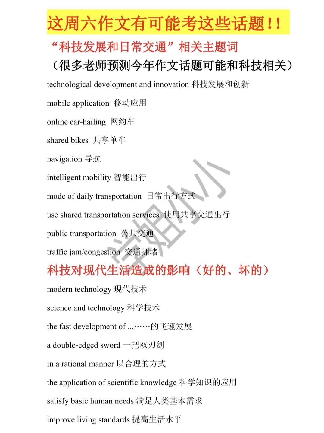 25考研丨这周六作文有可能考这些话题！！