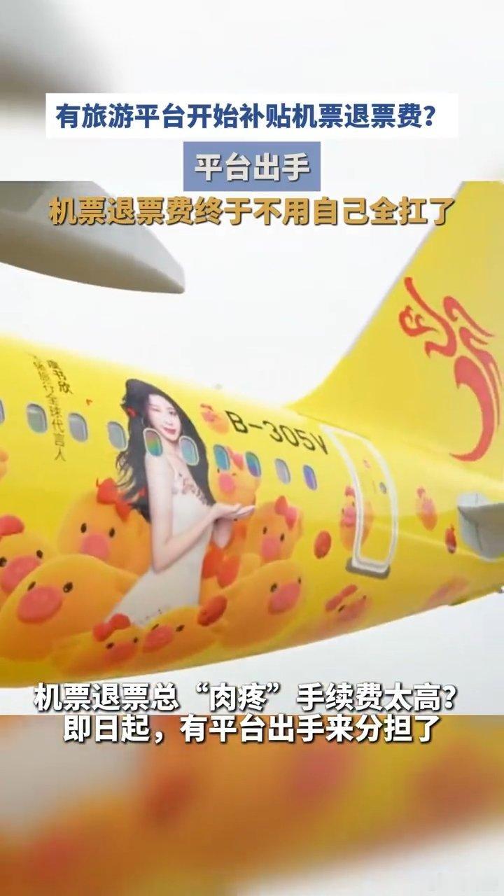 机票退票终于不用自己全扛了 看到这个新闻还挺惊喜的，不用旅客独自扛下全部退票开销