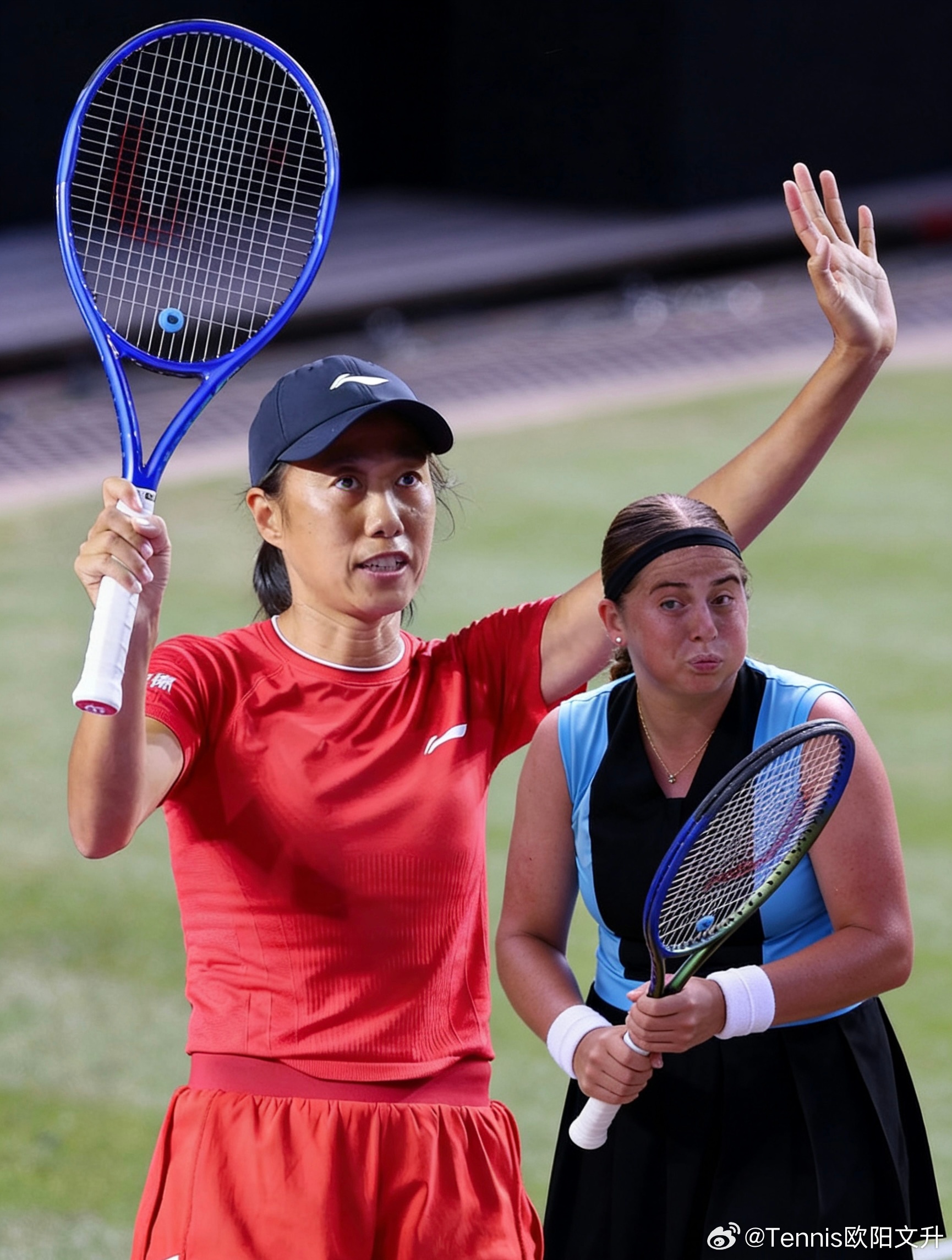 🟠WTA500斯图加特女双🇨🇳张帅/🇱🇻奥斯塔彭科惊喜牵手期待这一对组