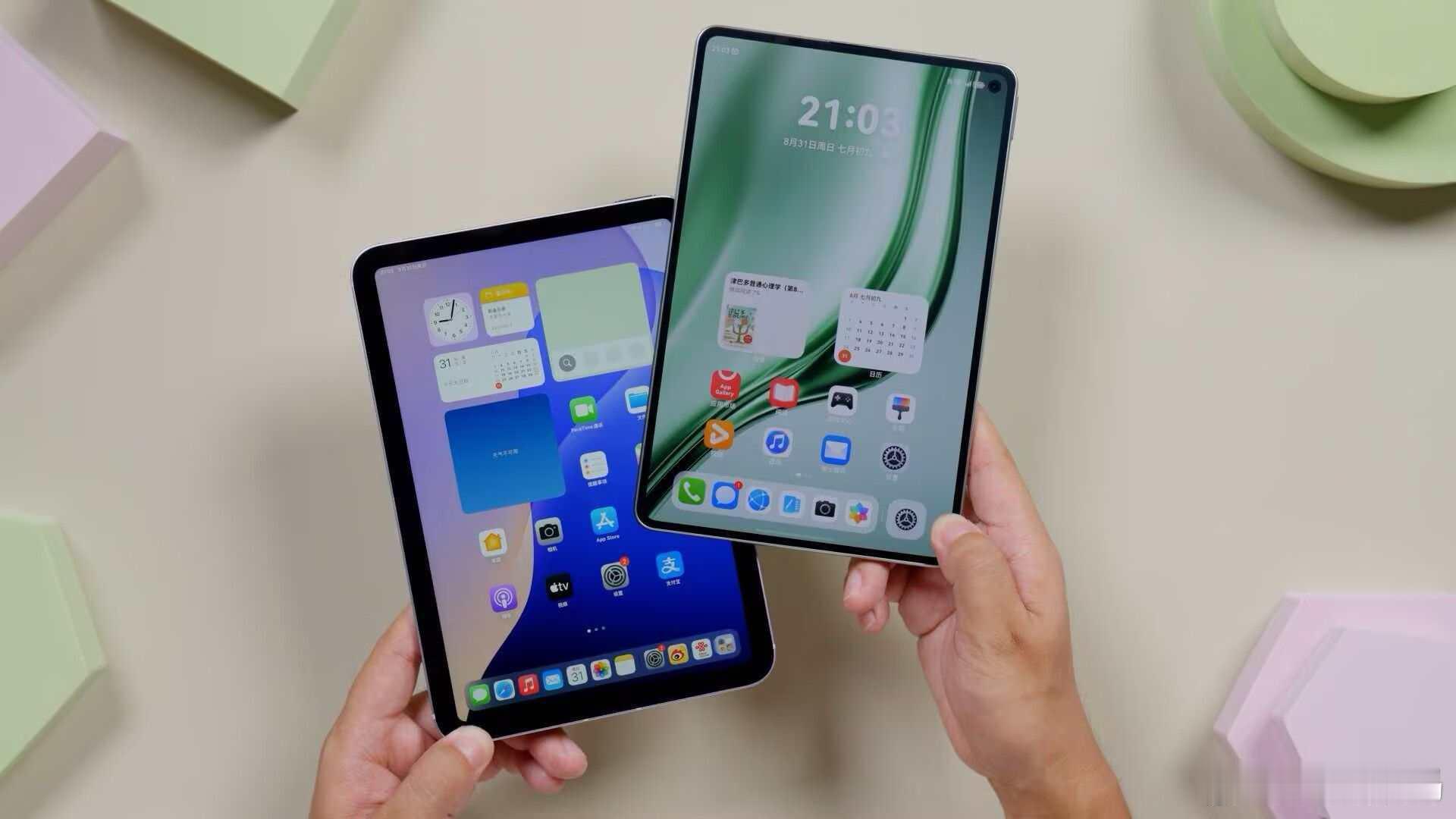 【华为MatePad Mini平板真机曝光】华为官方公布了这款小平板的外观设计，
