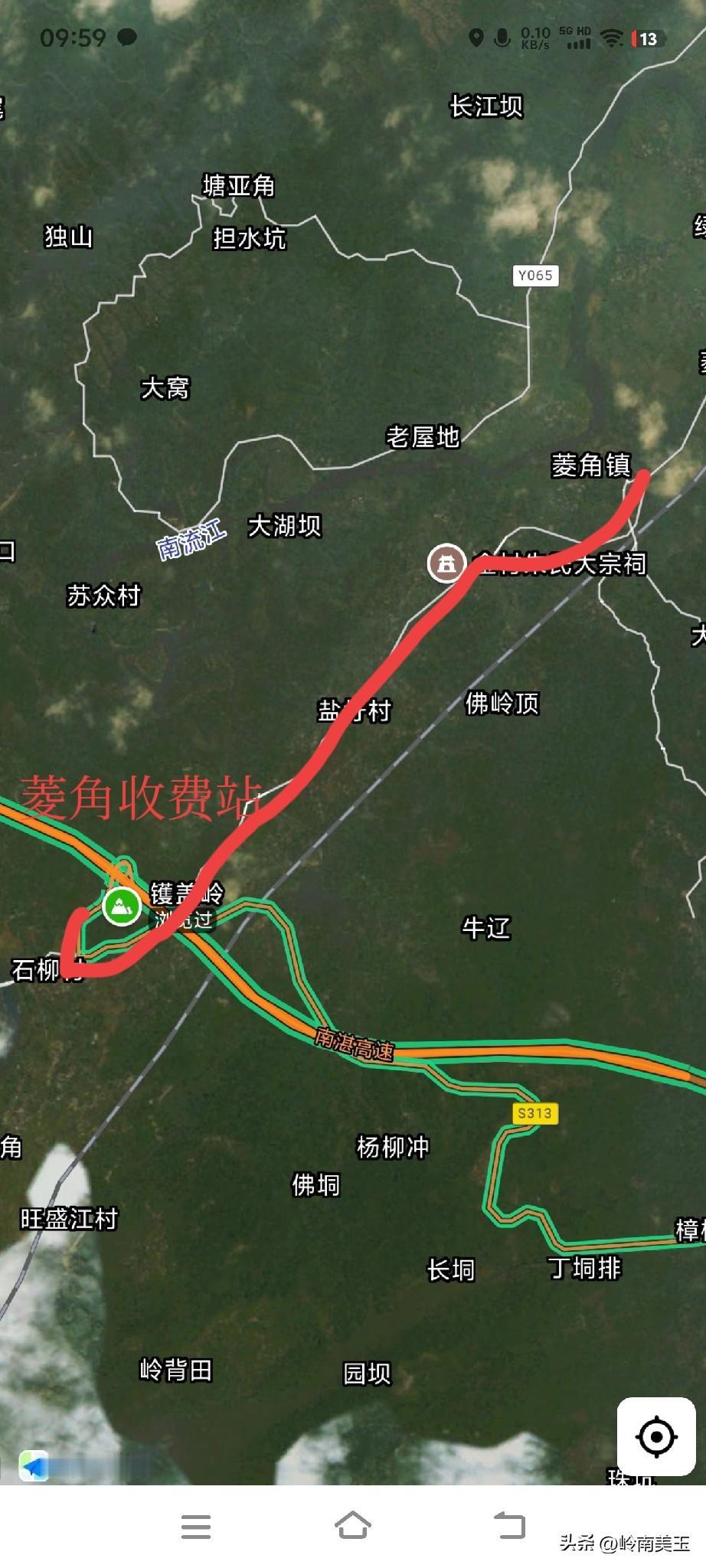 实名表扬南湛高速！真正落实了逢镇必开高速出入口！准确来说，应该是逢镇地界必开高速