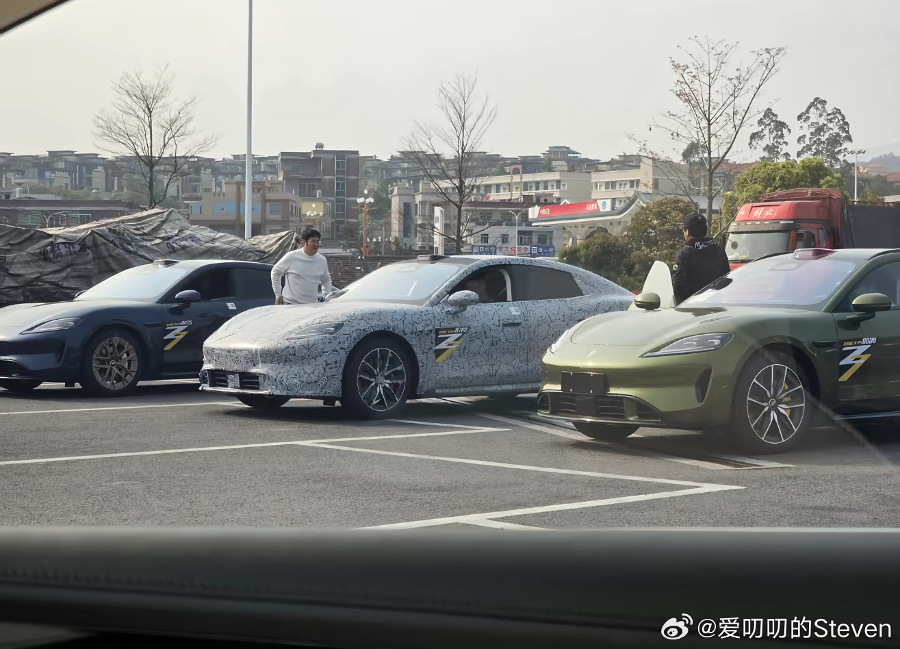 尚界Z7这是有多少测试车啊尚界z7