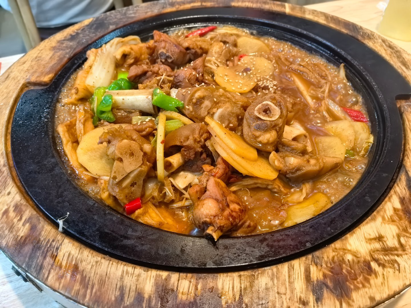 哦，这几天减的都毁于一旦了