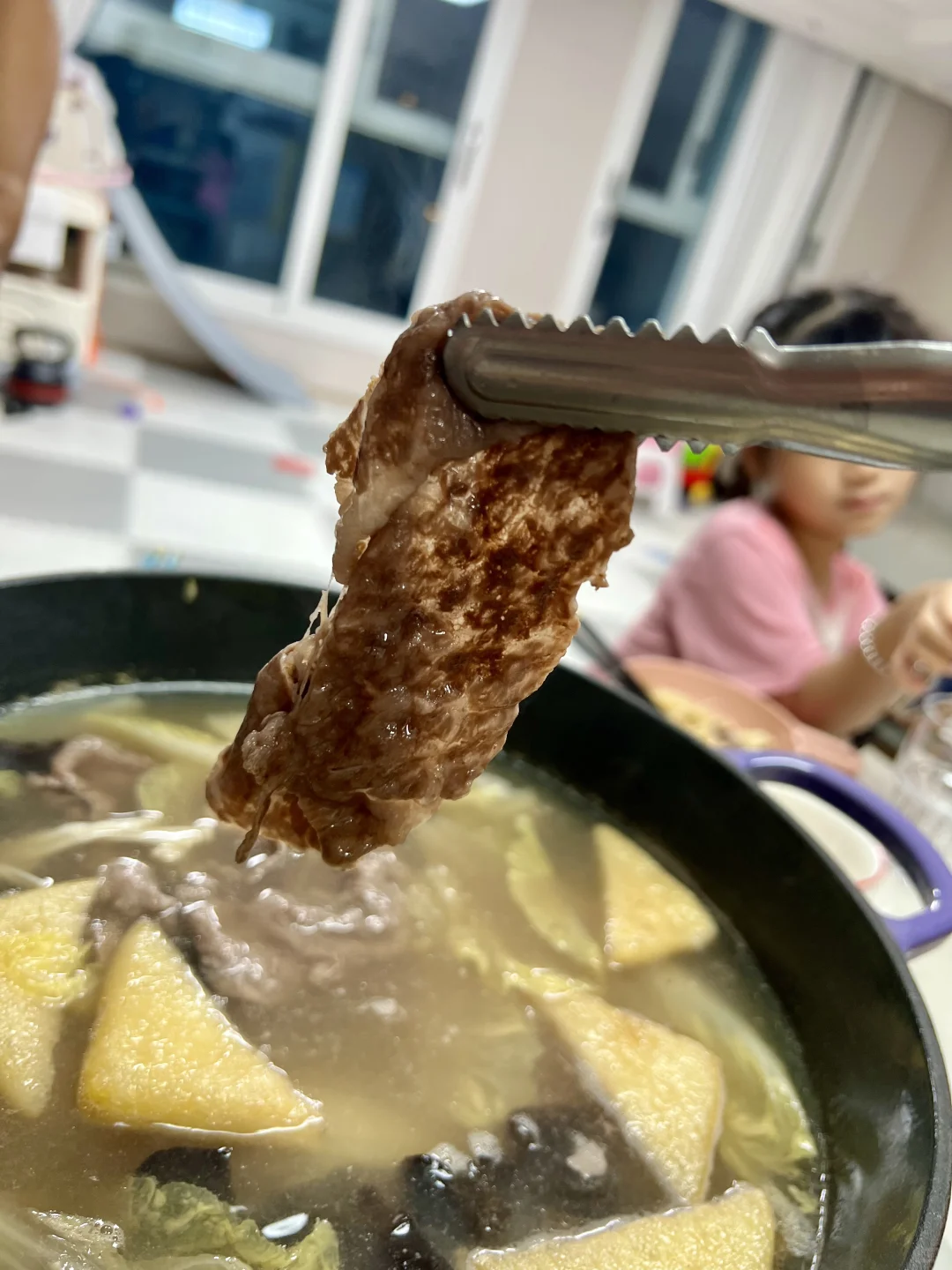 在韩国吃火锅用什么部位的肉？