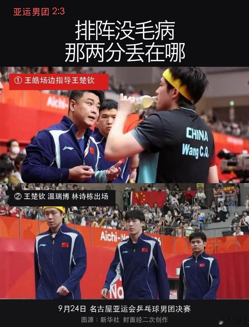 王皓亚运排兵布阵被质疑分析了那么多不就是没有夺冠的硬实力吗？什么假如安排他如何出