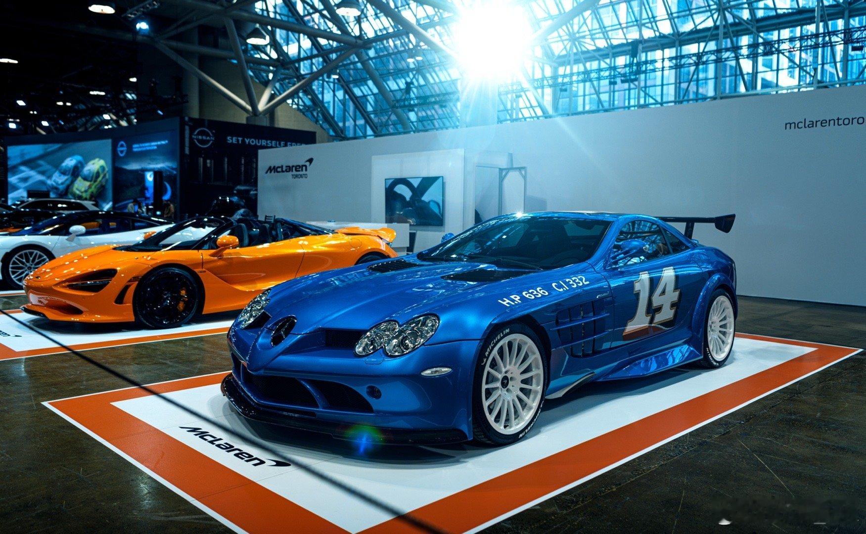 Mclaren SLR HDK MSO.选用Dinoco Blue作为车身颜色，