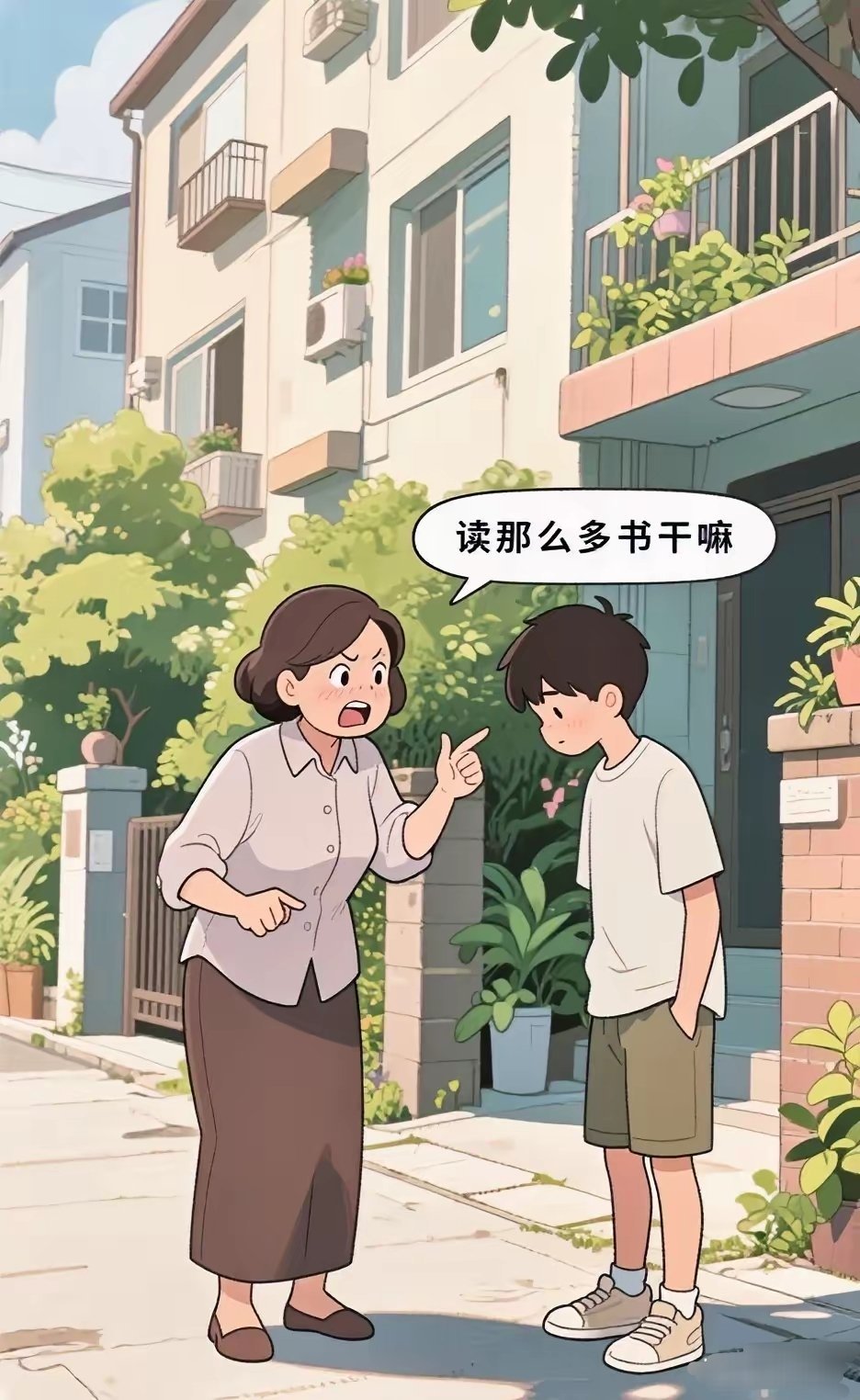 读书有什么用那么多大学生出来没工作你现在考完高考了去找个班上得了​不敢相信，这话