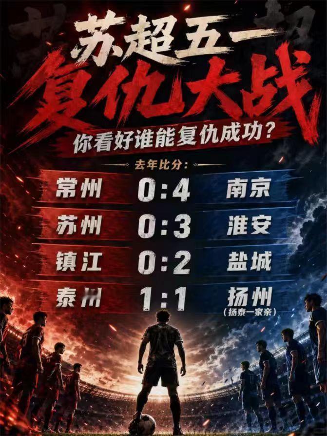苏超前三今年无一支破0 今晚的“苏超”真的是——不是故事就是事故的程度，泰州vs