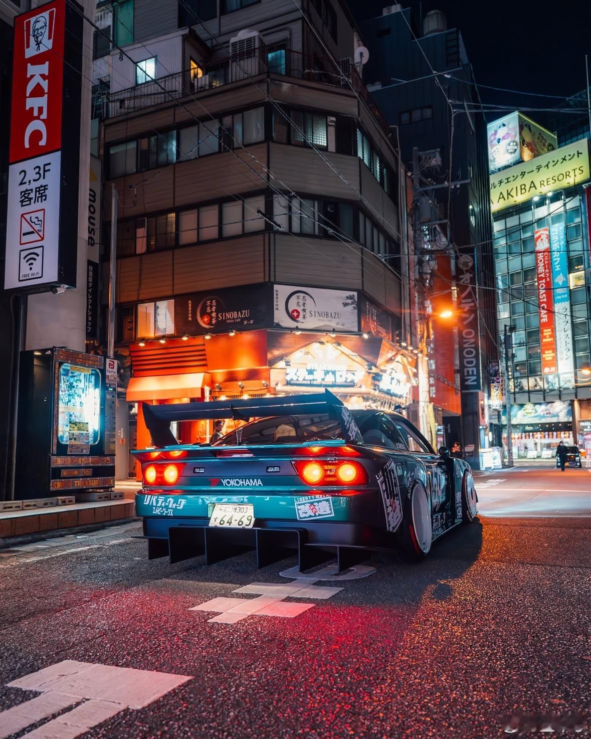 型车街拍 Liberty Walk 180SX Super Silhouette