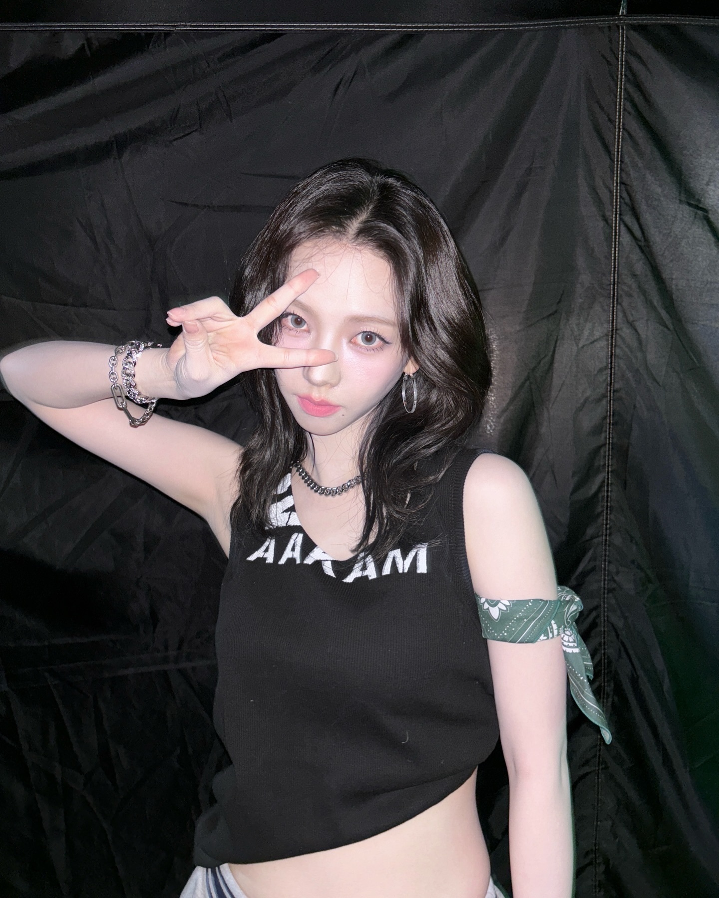 Karina ins更新💚 ​​​