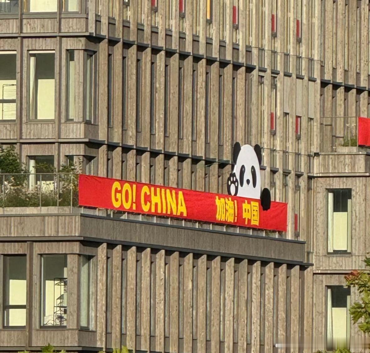 #中国首金# 五星红旗飘扬在巴黎[打call] ​​​