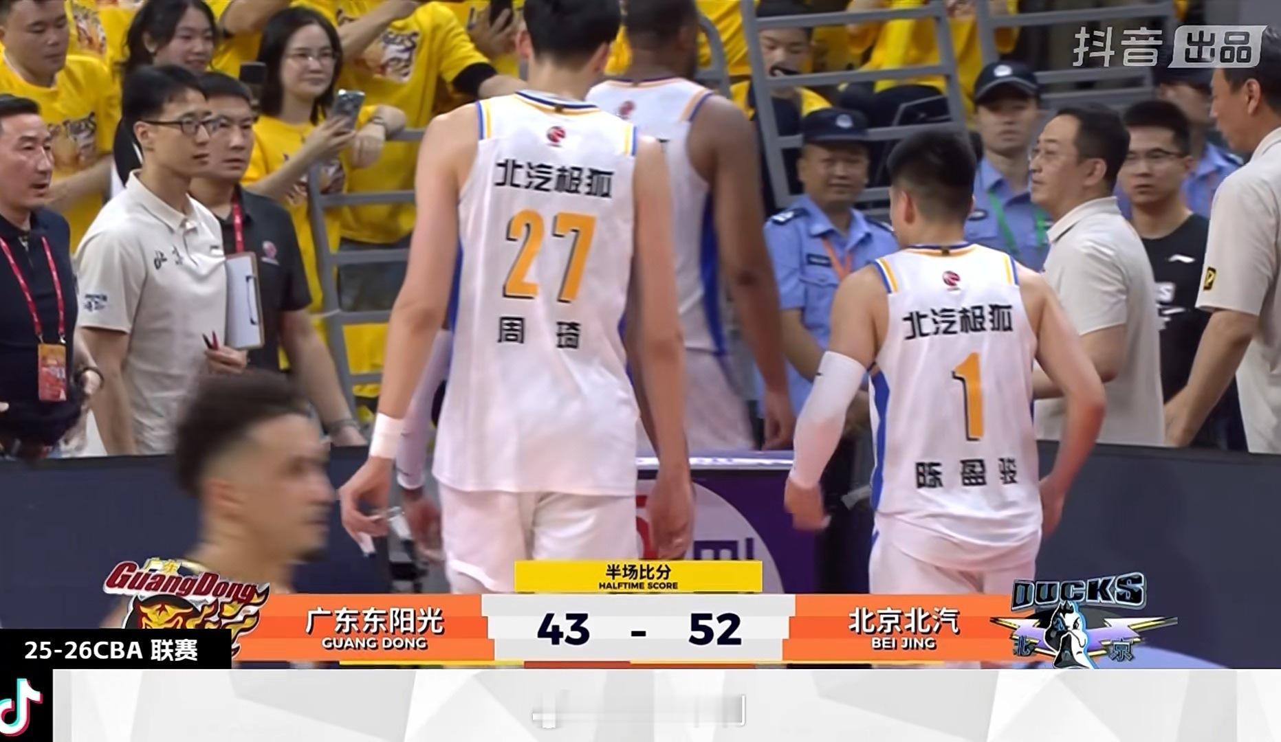 cba季后赛广东男篮vs北京男篮 北汽的阵容深度慢慢在体现 